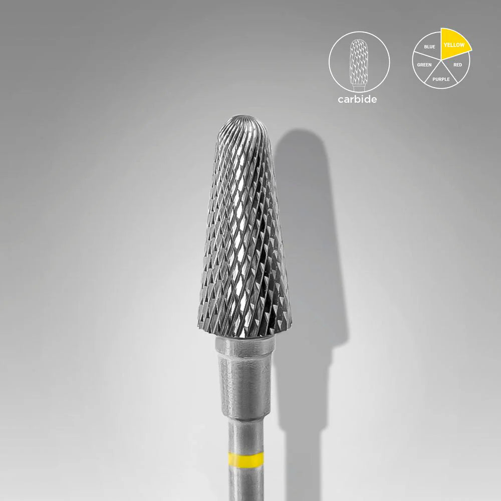 Carbide Nail Drill Bit Frustum Yellow EXPERT Head Diameter 6 Mm / Working Part 14 Mm image 0